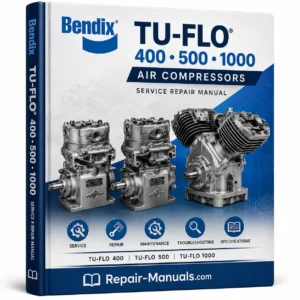 Bendix TU-FLO 400 500 1000 Air Compressors Service Repair Manual PDF