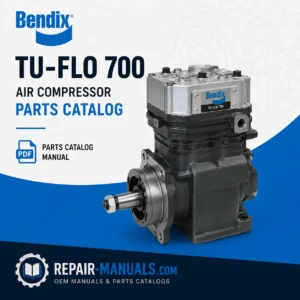 Bendix TU-FLO 700 Air Compressor Parts Catalog Manual PDF