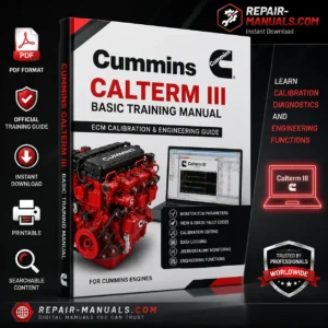 Cummins Calterm III Basic Training Manual PDF for ECM Calibration and Diagnostics