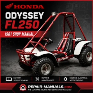 1981 Honda Odyssey FL250 Shop Service Repair Manual PDF