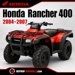 2004-2007 Honda Rancher 400 TRX400FA TRX400FGA Service Repair Manual PDF