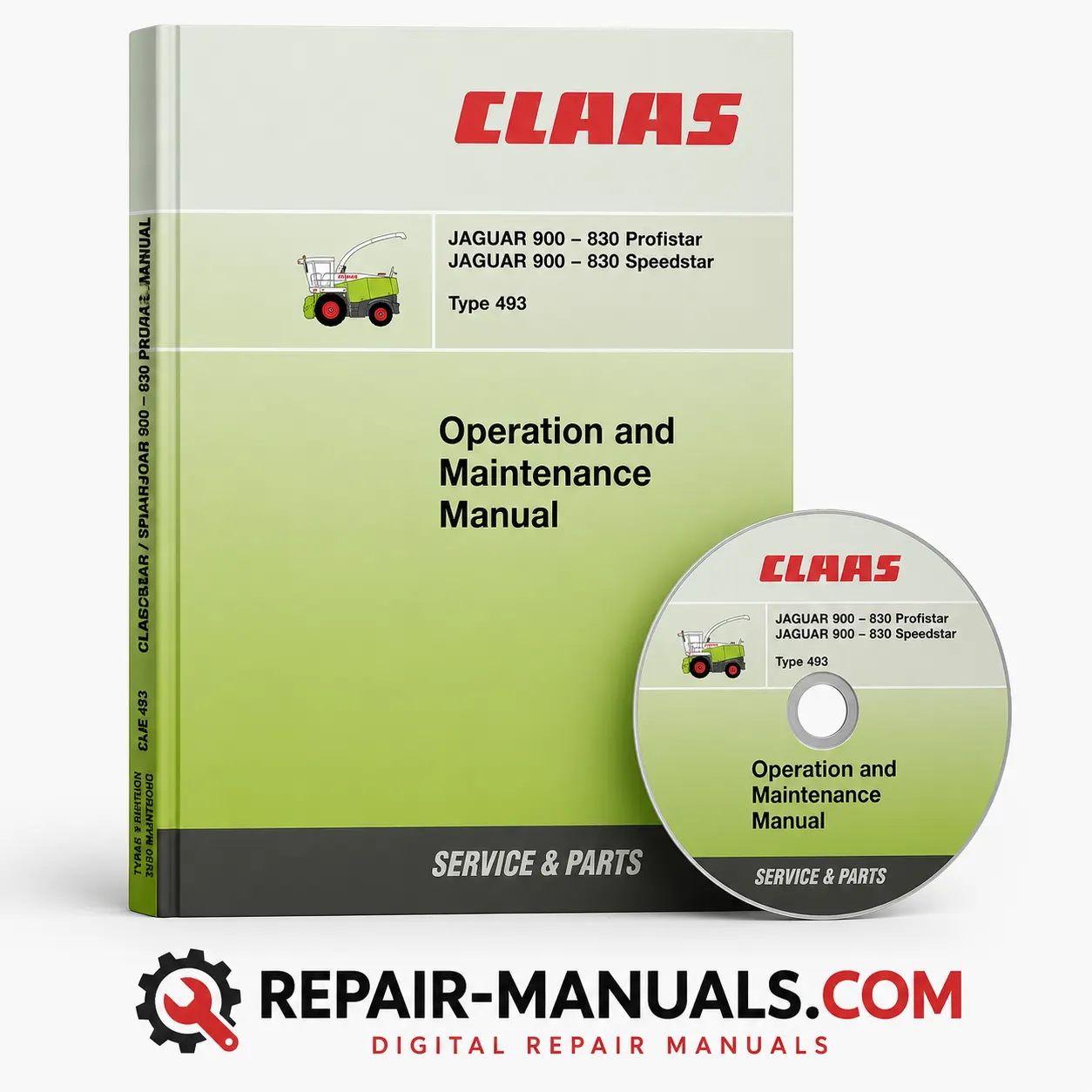 CLAAS JAGUAR 900 830 Profistar Speedstar Type 493 Operation and Maintenance Manual PDF Download - Repair-Manuals.com