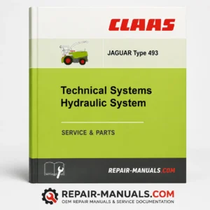 CLAAS JAGUAR Type 493 Hydraulic System Service Repair Manual PDF