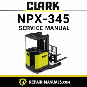 CLARK NPX-345 SM-731 Service Manual