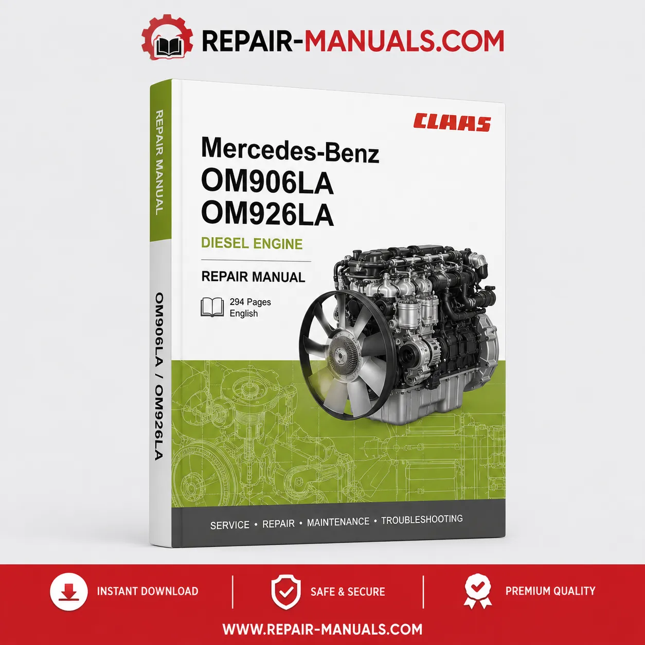 Mercedes-Benz OM502LA Diesel Engine Service Repair Manual PDF