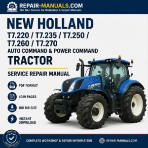New Holland Agricultural Equipment Service Repair Manual