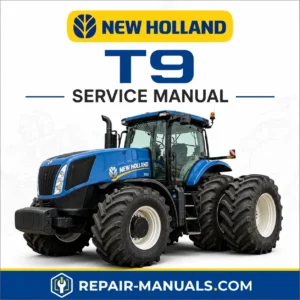 New Holland T9.390 T9.450 T9.505 T9.560 T9.615 T9.670 Tier 4 Tractor Service Manual PDF