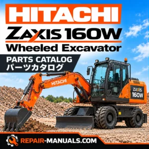 Hitachi ZAXIS 160W Parts Catalog PDF Download